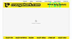 Desktop Screenshot of crazyshark.com